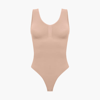 Tank Bodysuit Sculpting Shapewear mit String