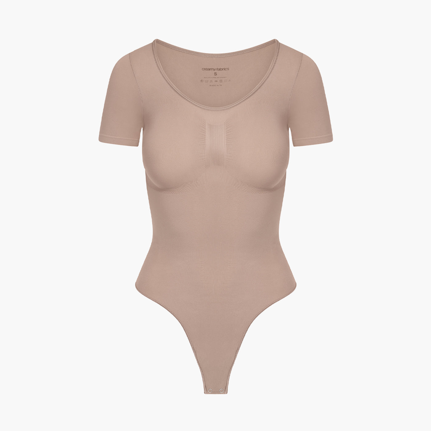 Bodysuit Sculpting Shapewear T-Shirt mit String