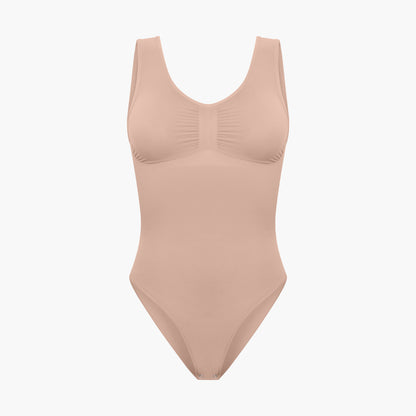 Tank Bodysuit Sculpting Shapewear mit Slip