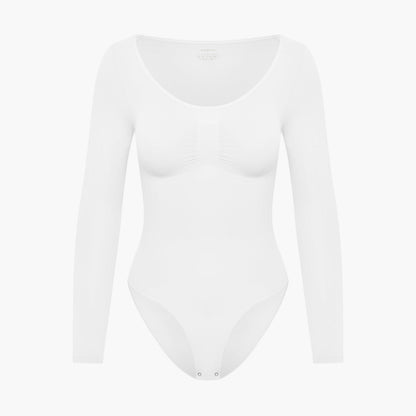 Bodysuit Sculpting Shapewear Longsleeve mit Slip - Secret Sales