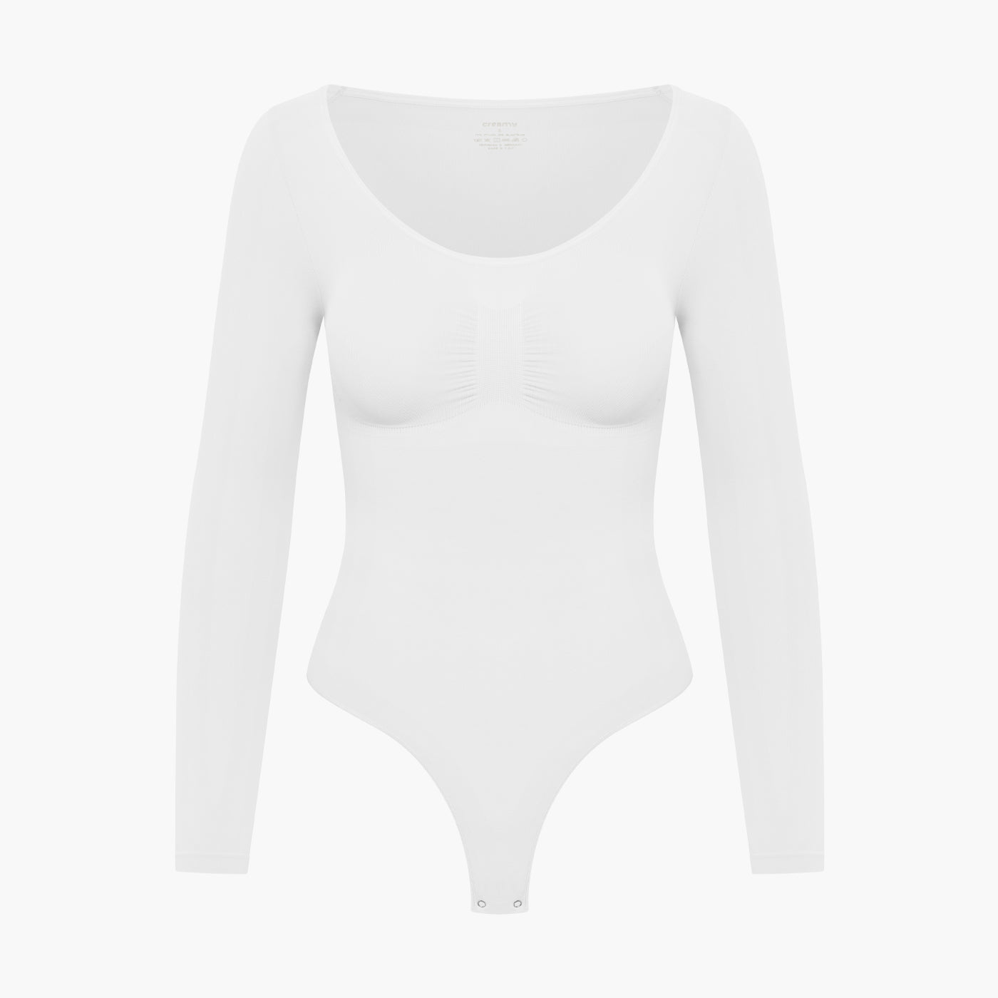 Bodysuit Sculpting Shapewear Longsleeve mit String - Secret Sales