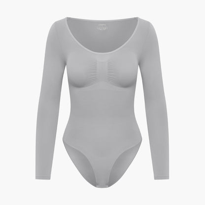 Bodysuit Sculpting Shapewear Longsleeve mit Slip - Secret Sale