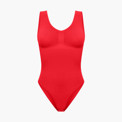 Tank Bodysuit Sculpting Shapewear mit Slip