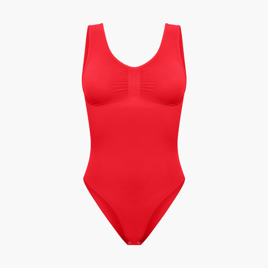 Tank Bodysuit Sculpting Shapewear mit Slip