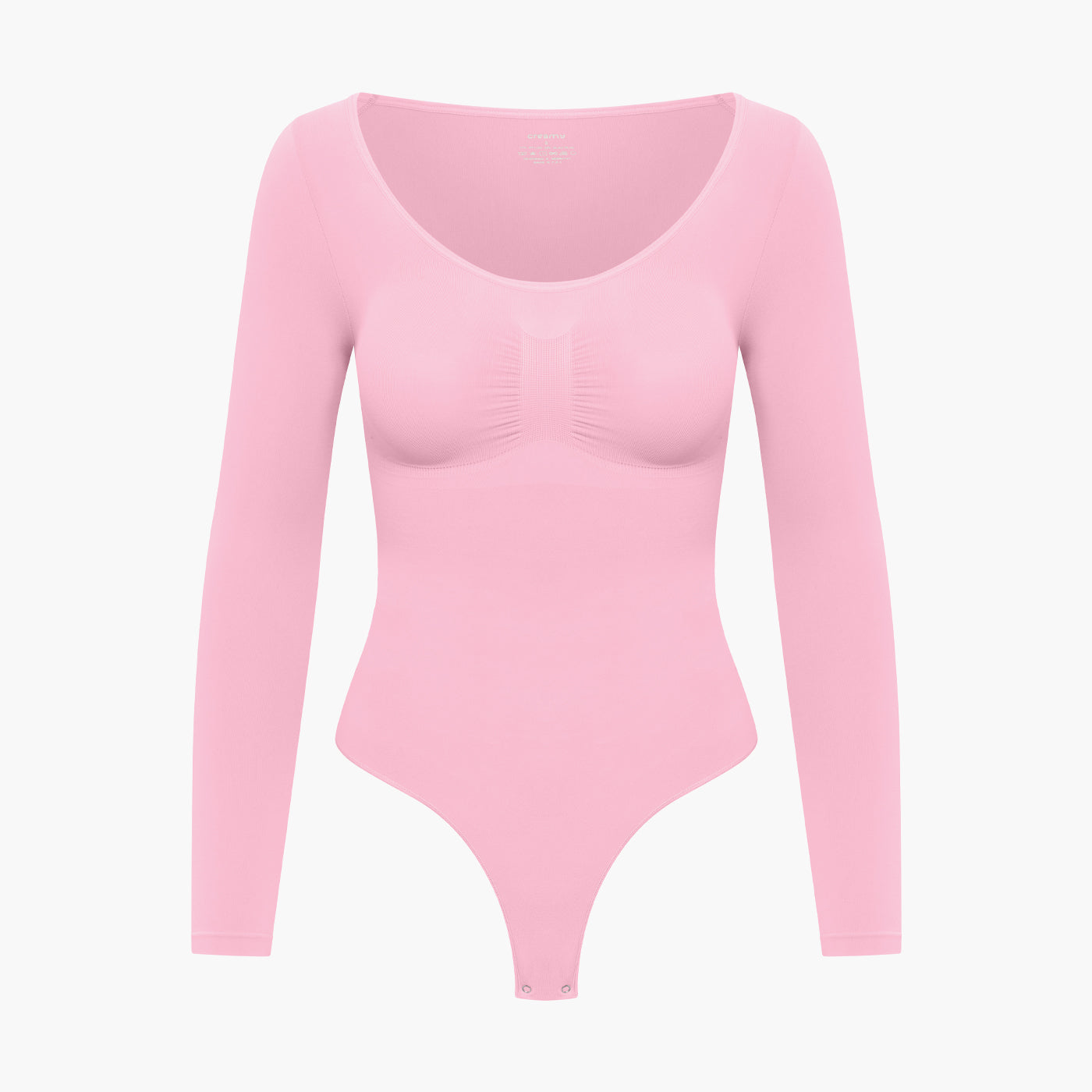 Bodysuit Sculpting Shapewear Longsleeve mit String - Secret Sales