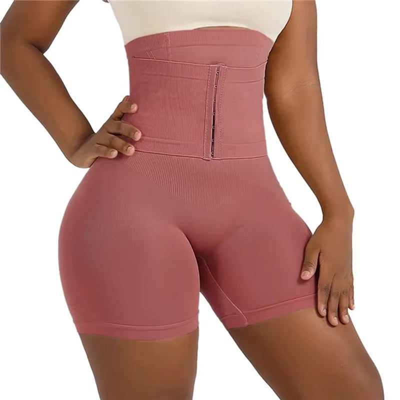 Shapewear for Women Tummy Control Body Shaper Fajas Shorts with Hook Butt Lifter Panties High Waisted Underwear Slimming Panties