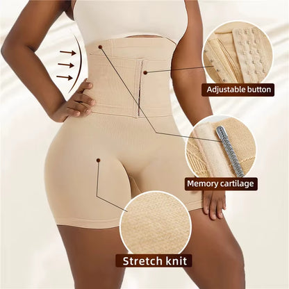 Shapewear for Women Tummy Control Body Shaper Fajas Shorts with Hook Butt Lifter Panties High Waisted Underwear Slimming Panties