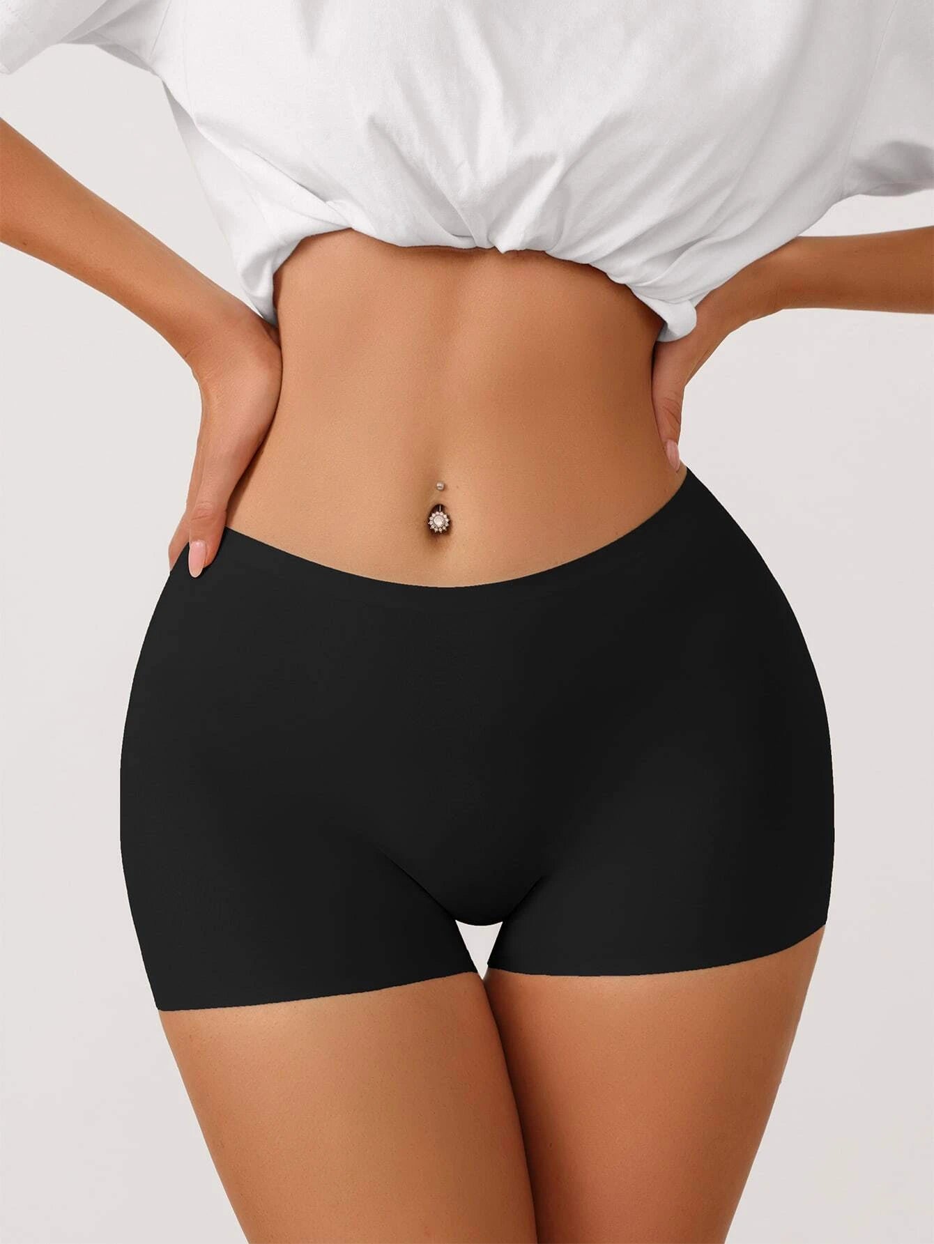 Plain Shapewear Shorts