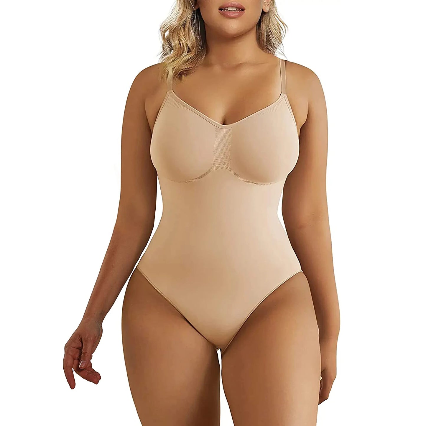 Xs 3Xl Body Suit Shapewear Seamless Thong Shapewear Woman Tummy Control Fajas Body Shaper Tummy Slimmer under Clothes plus Size