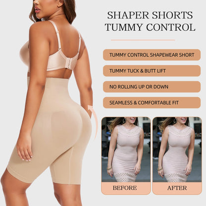 Shapewear Tummy Control Underwear Body Shaper for Women High-Waisted Thigh Slimming Butt Lifting Panties