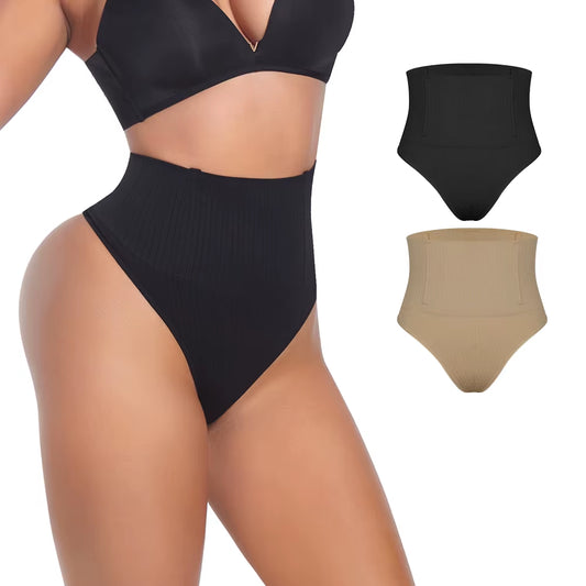 SEXYWG Shapewear Thong Panties Women Thong Body Shaper Tummy Control Panties Seamless Shapewear